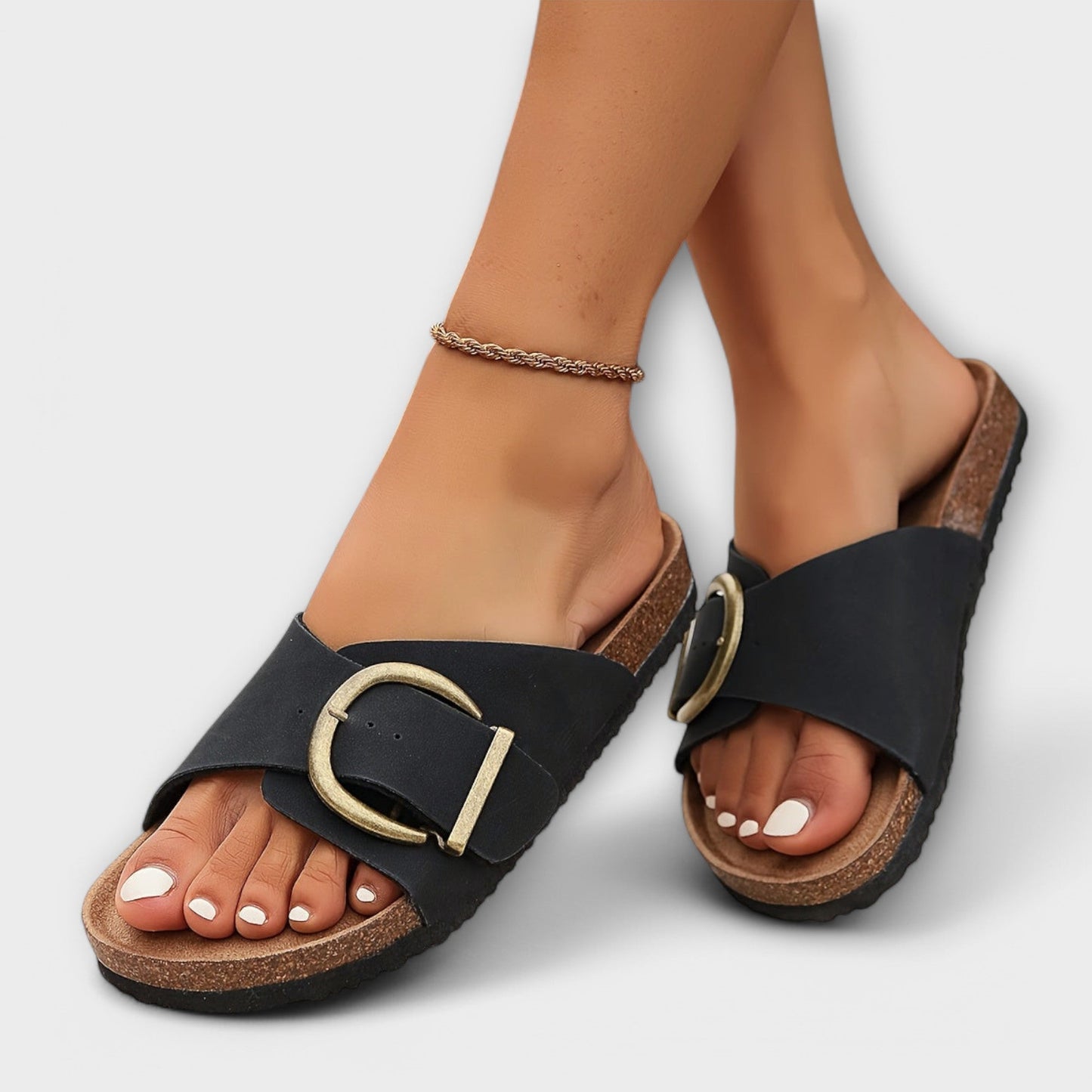 Women's Summer Flip-Flops with Adjustable Straps
