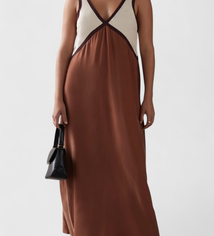 Boho Summer Dress with V-Neck