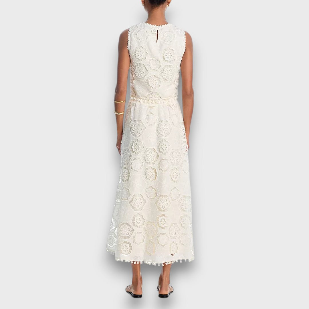 Zahara – Two-Piece Set Made of Crocheted Lace