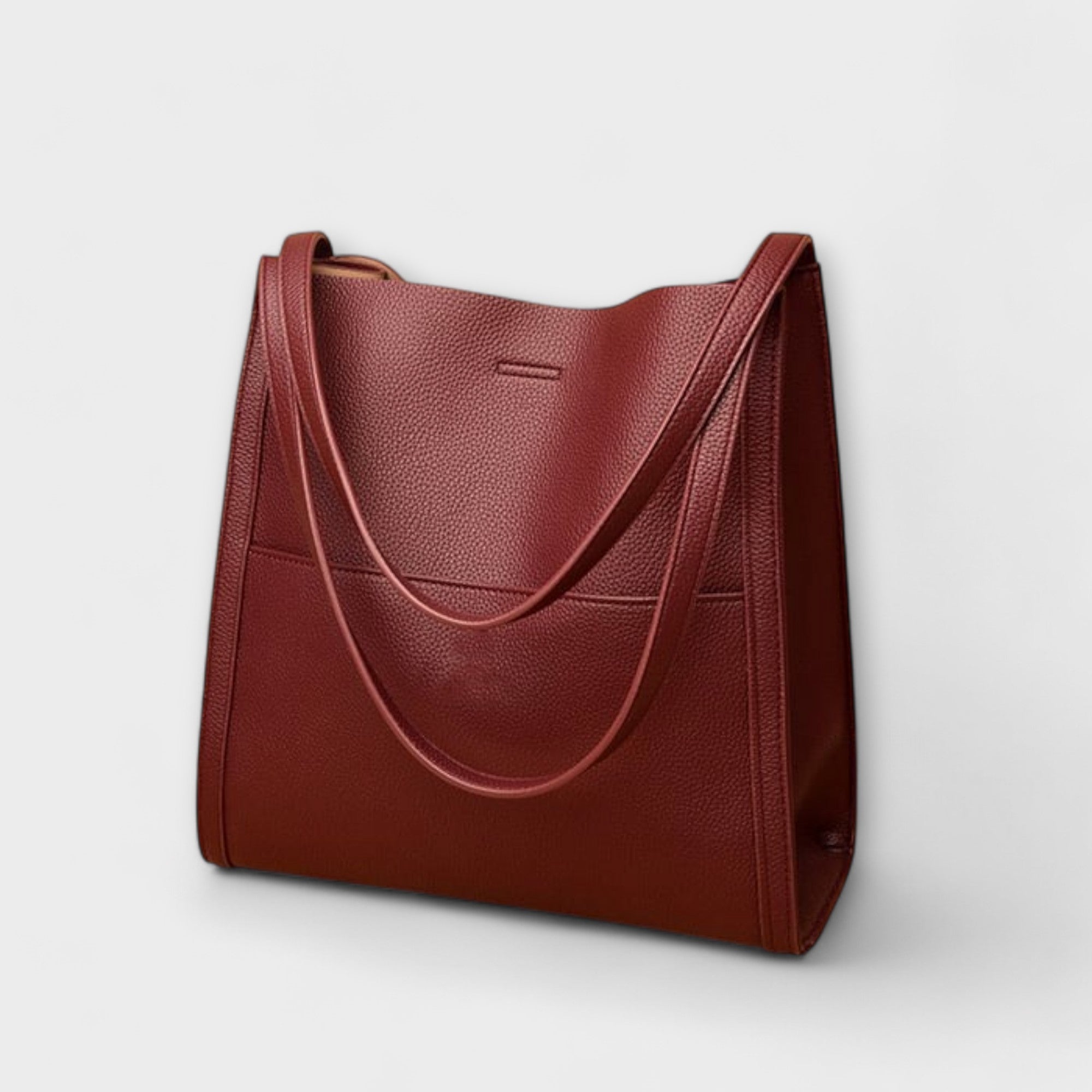 Handmade Leather Tote Bag - The Laura - Classic and Comfortable Tote