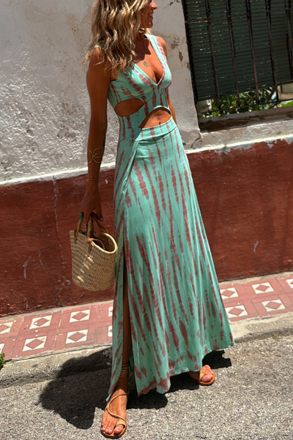 Bianca - Cut-Out Dress with Deep Cut