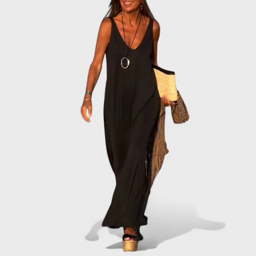 Berta - Lightweight Dress with Thin Straps