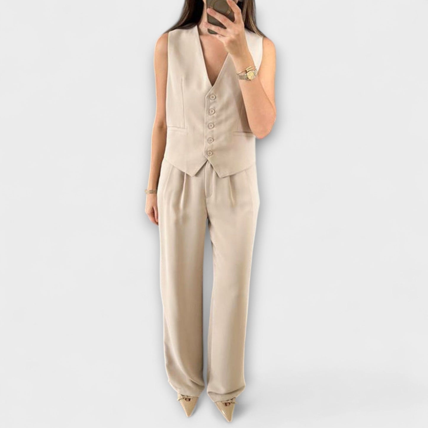 Valena – Set with a Vest in Urban Sandton
