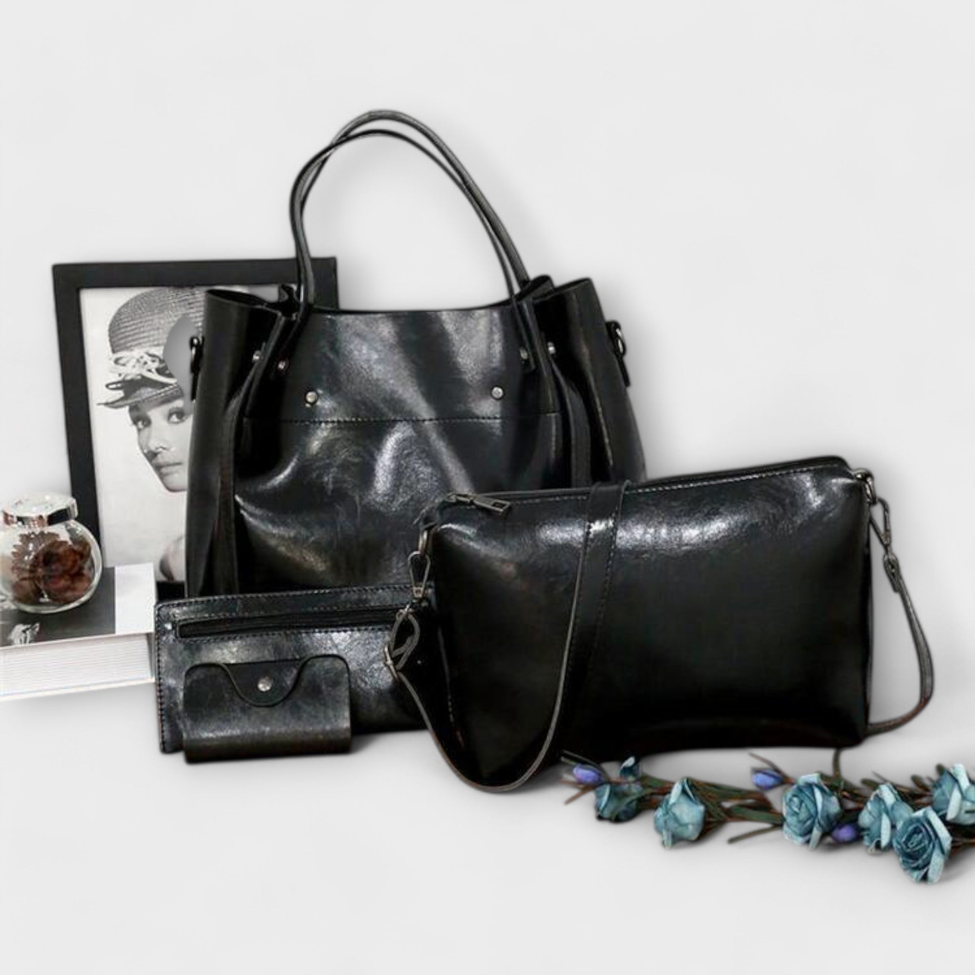 Laura's 4-Piece Vintage Bag Set