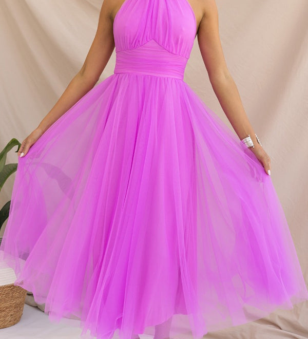 Phoebe - Dress with Long Skirt