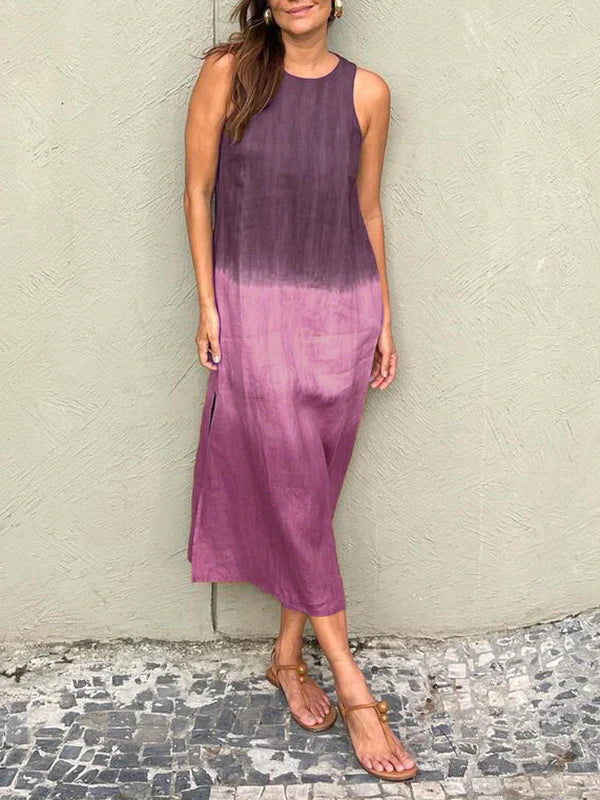 Mira™ | Elegant Print Dress