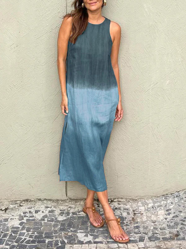 Mira™ | Elegant Print Dress