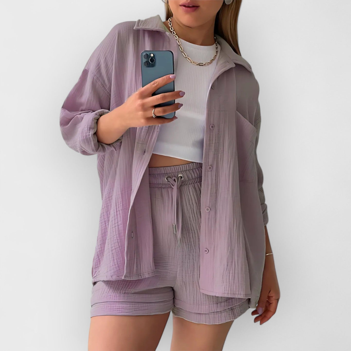 Summer Set with Shirt and Shorts