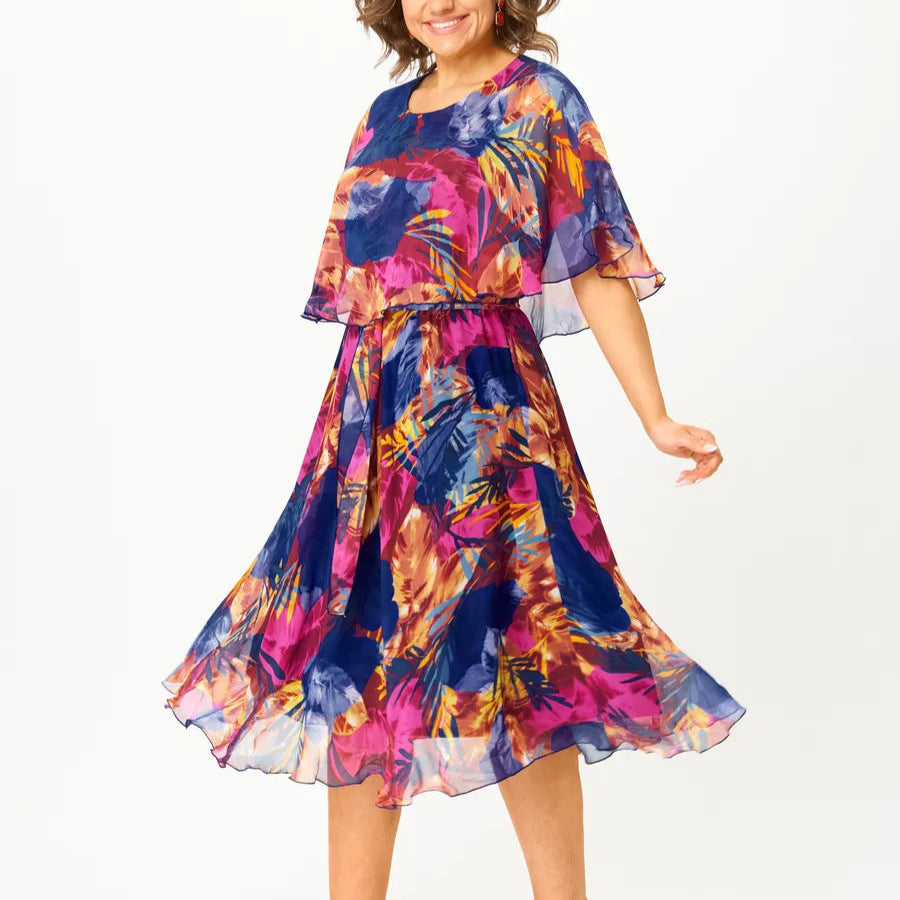 Comfortable Chiffon Dresses in Plus Sizes