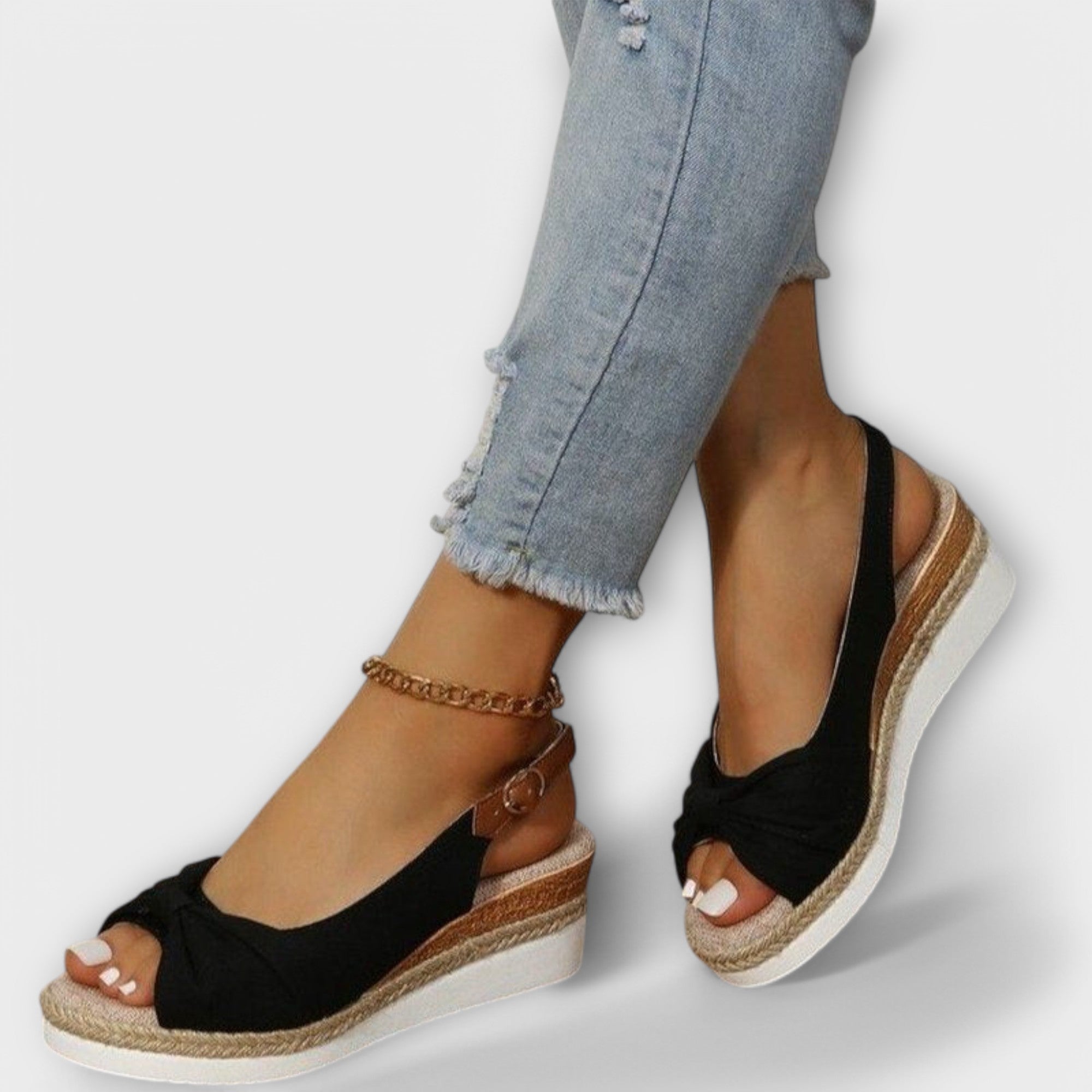 Orthopedic Sandals with Adjustable Straps