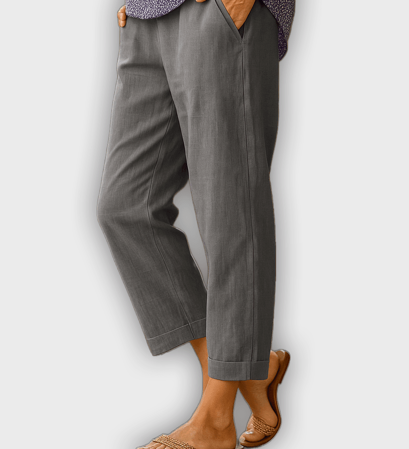 BRIGIDA Summer Pants Made of Linen and Cotton