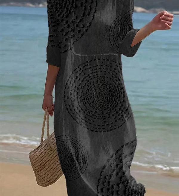 Mira Punto | Summer Dress with Delicate Texture