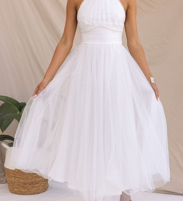 Phoebe - Dress with Long Skirt