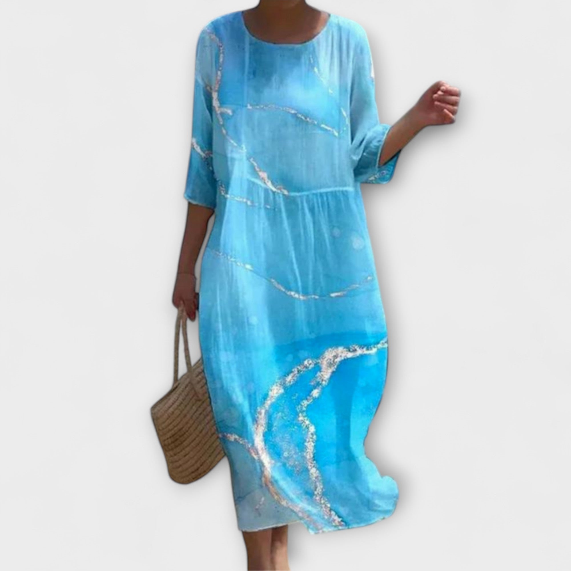 Elegant Floral Maxi Dress Miranda - Refresh Your Wardrobe