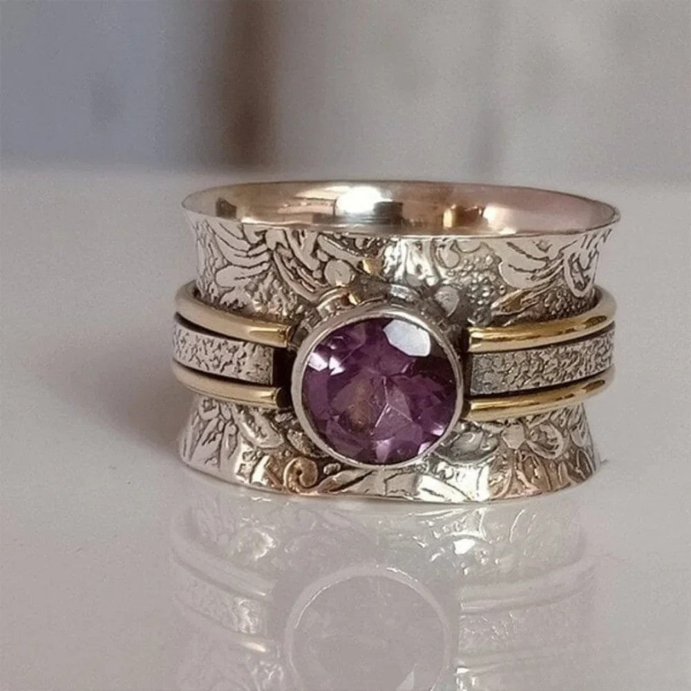 Bohémian Crystal Meditation Ring