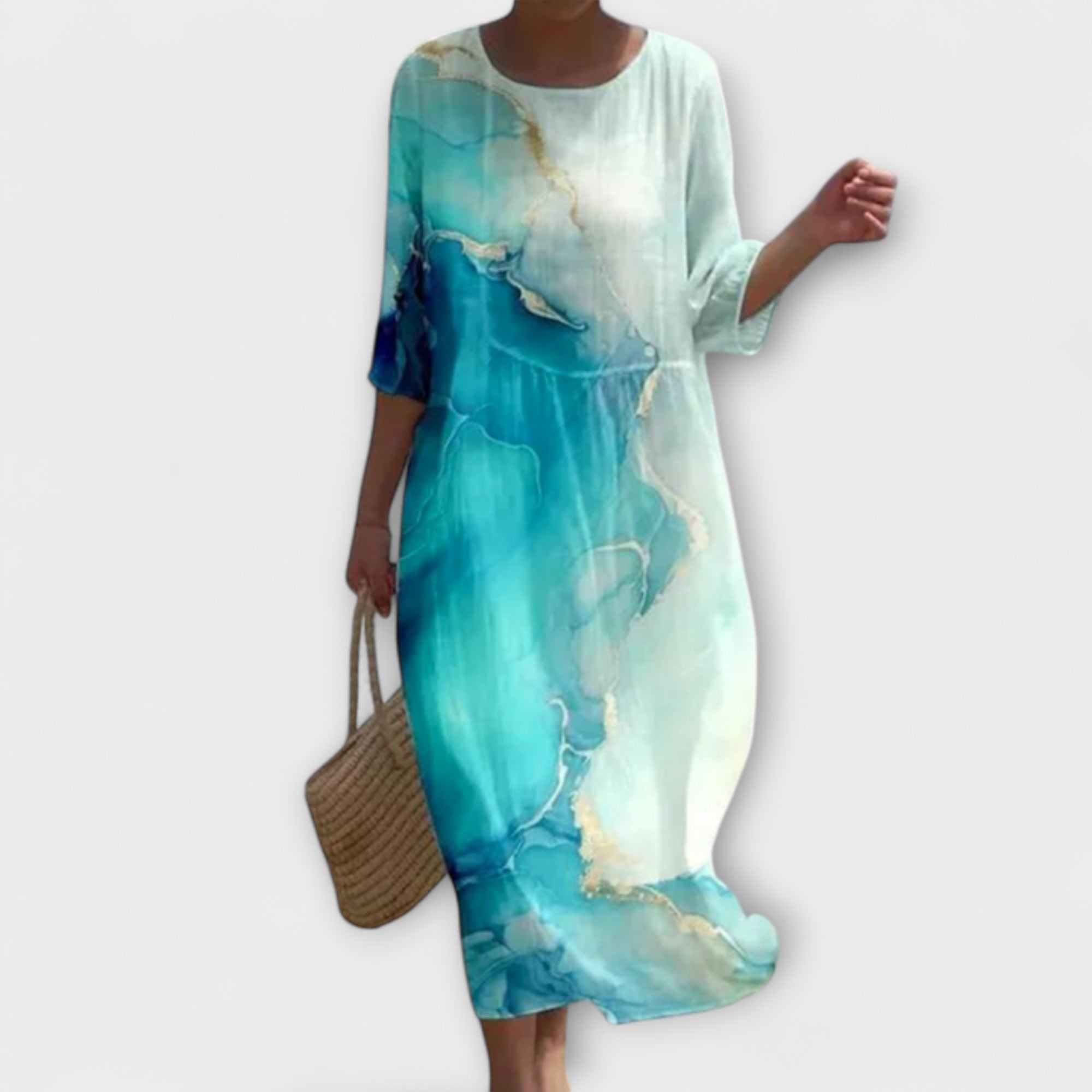 Elegant Floral Maxi Dress Miranda - Refresh Your Wardrobe