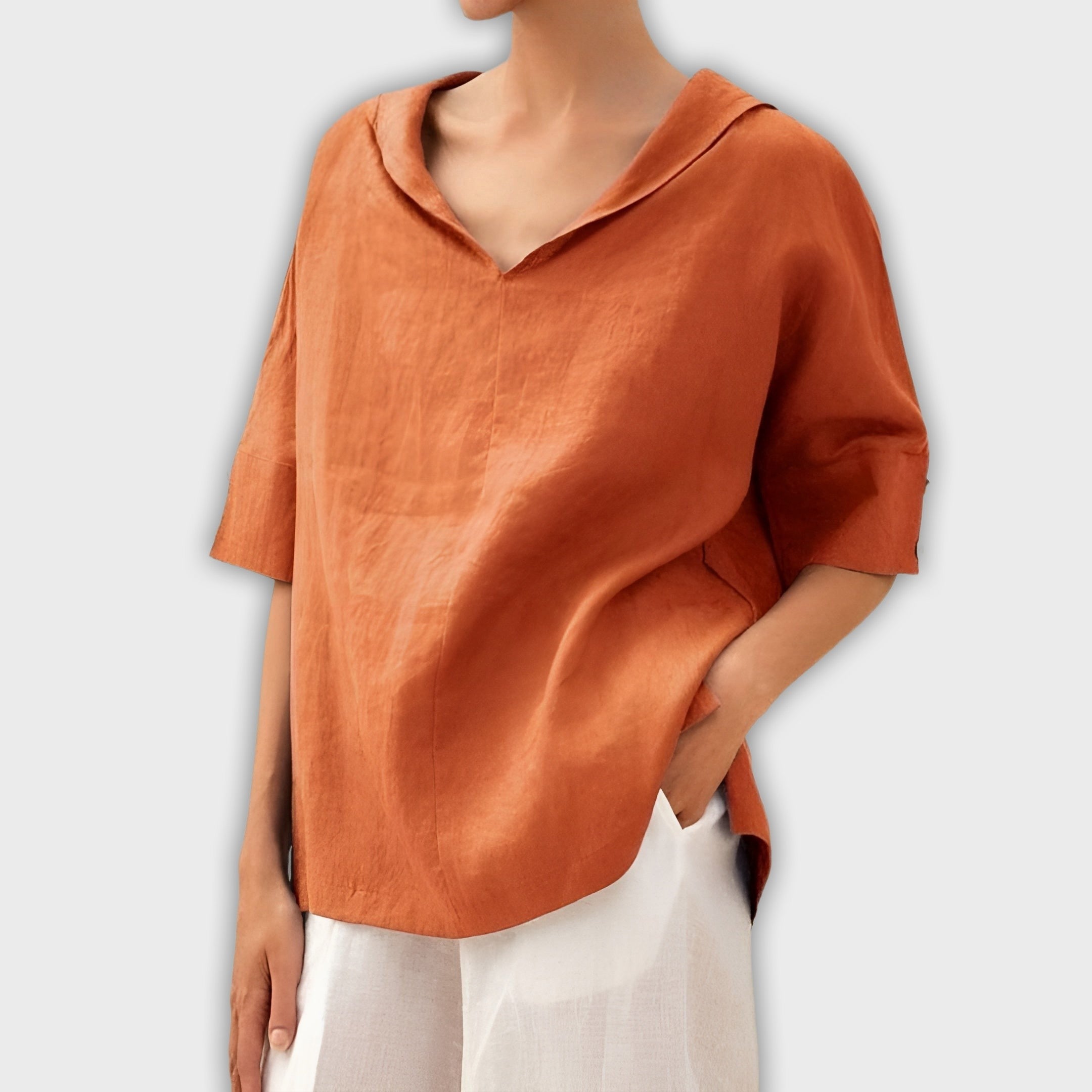 Light Linen and Cotton Shirt Liki™ - Elegant and Comfortable for Every Occasion