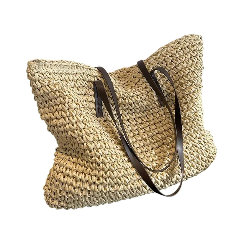 Laura's Woven Carry Bag - Functionality and Elegance
