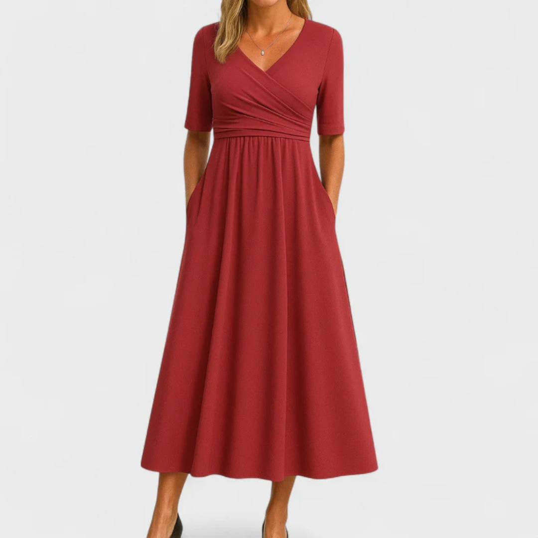 Isabella™ | Short Sleeve Cross Dress