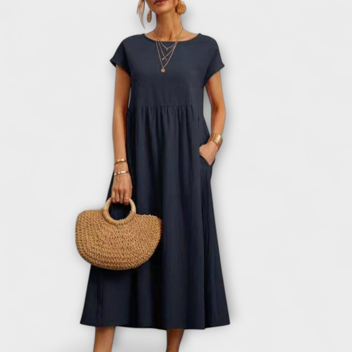 Light Magnolia Dress for Women - Comfort and Elegance Every Day