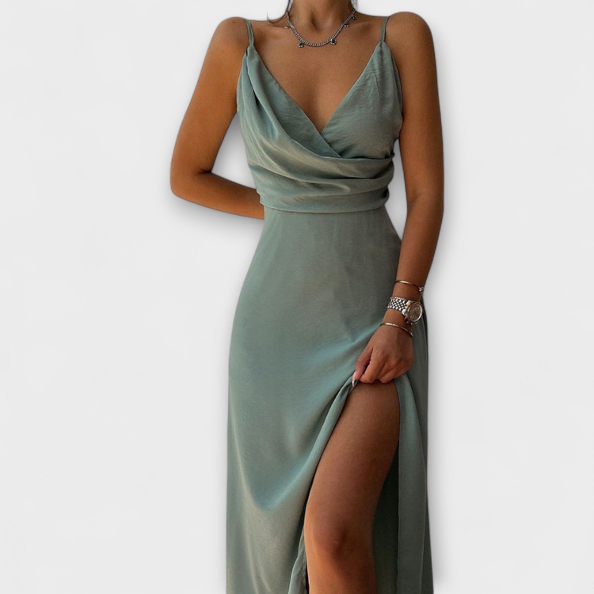Elegant Evening Dress with Comfortable Fit