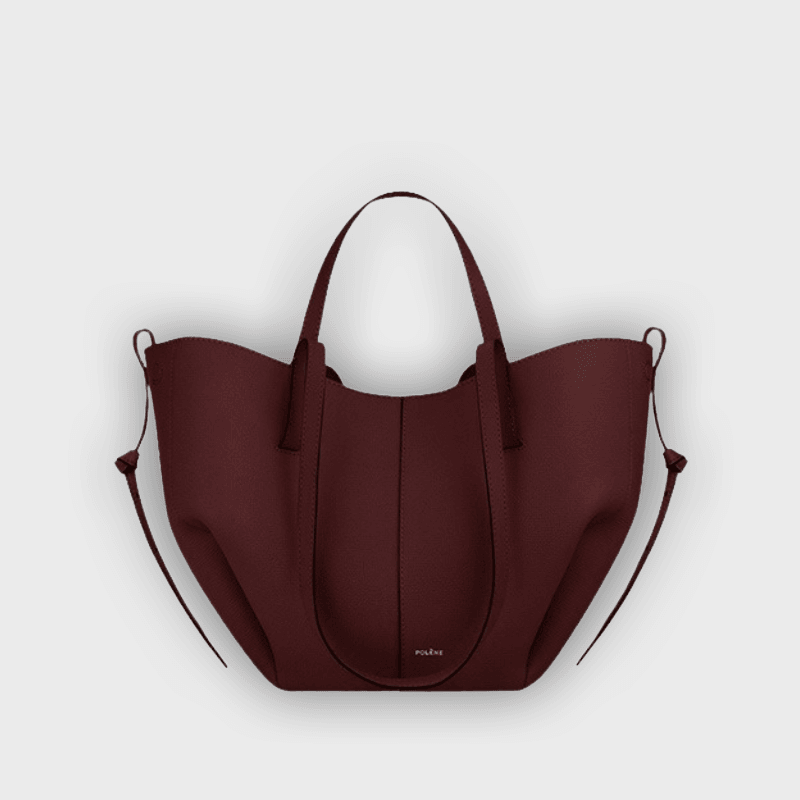 Stylish Carry Bag with Side Pleats