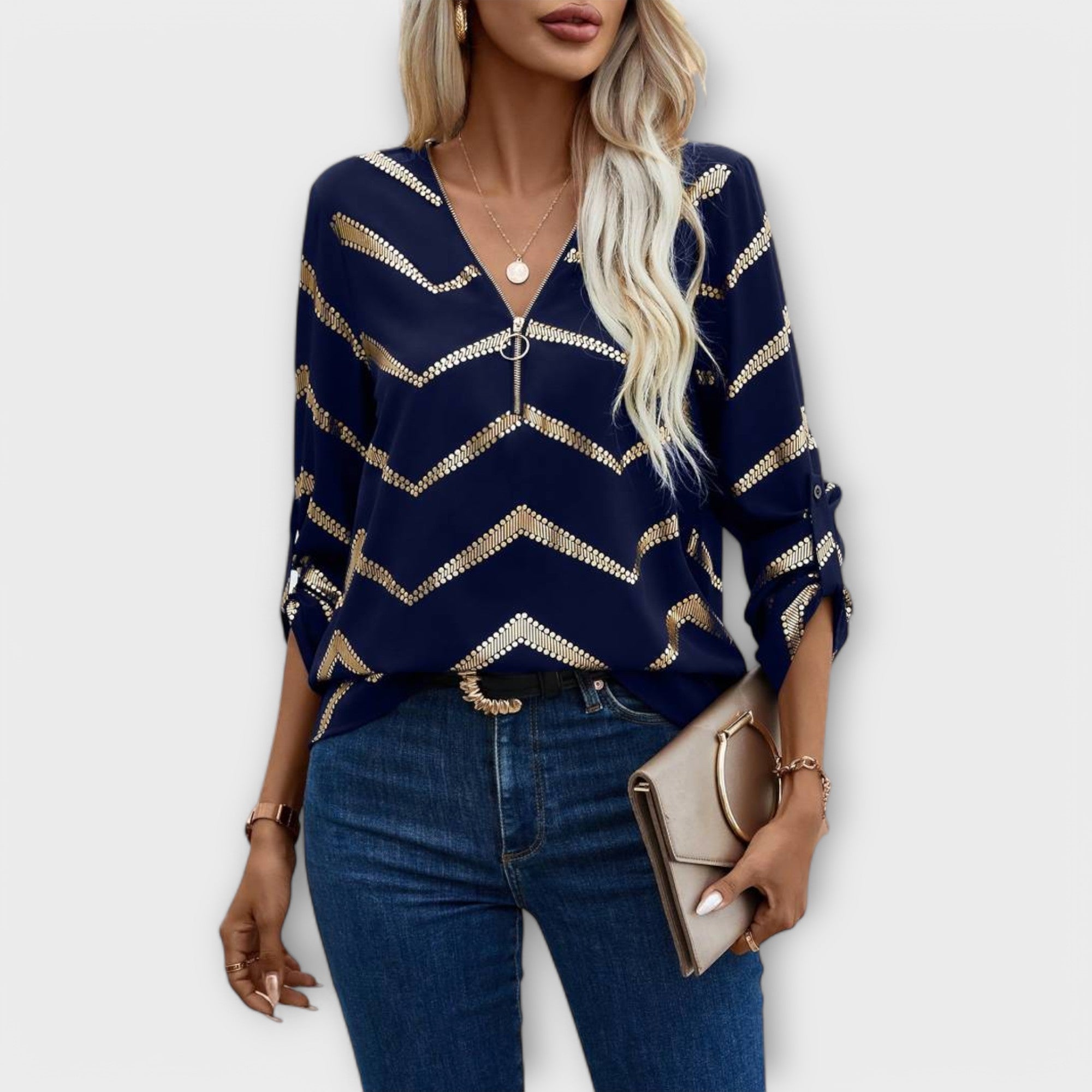 Classic Emma Half-Zip Shirt