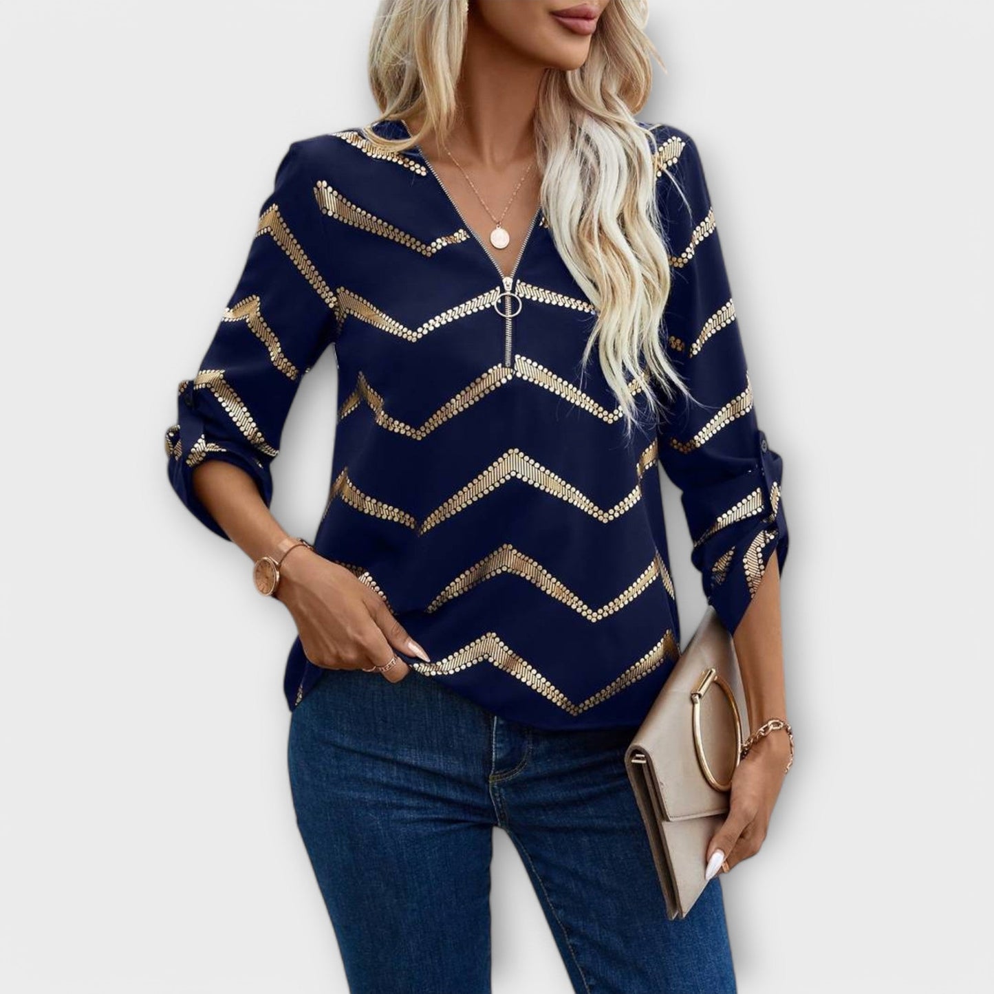 Classic Emma Half-Zip Shirt