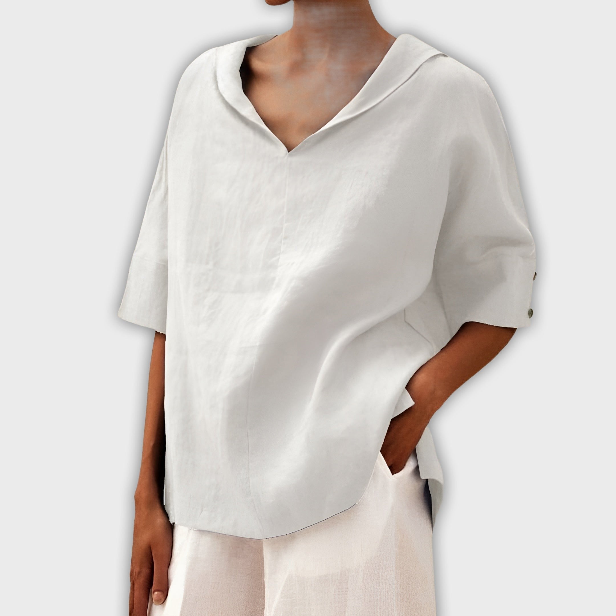 Light Linen and Cotton Shirt Liki™ - Elegant and Comfortable for Every Occasion