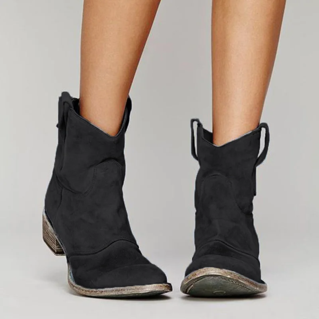 Alessia – Suede Ankle Boots