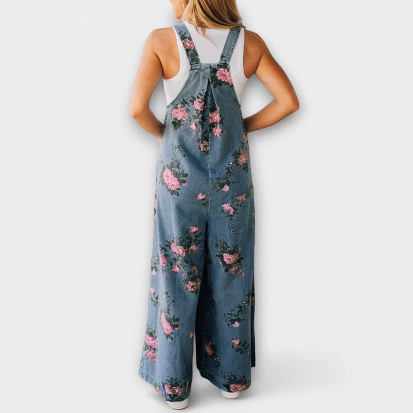 High-Waisted Floral Print Shorts