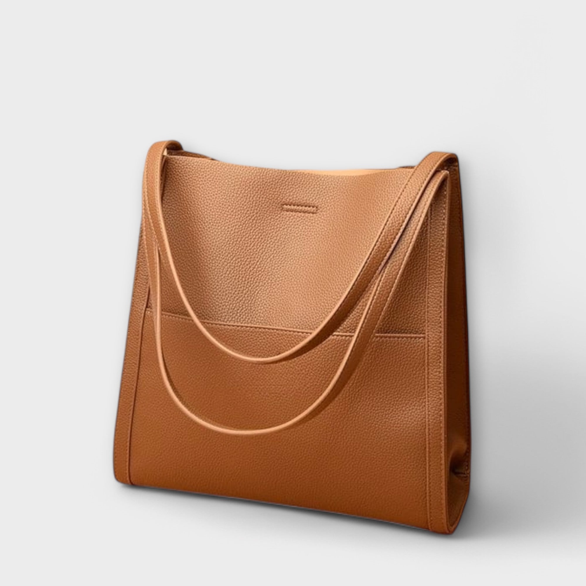 Handmade Leather Tote Bag - The Laura - Classic and Comfortable Tote