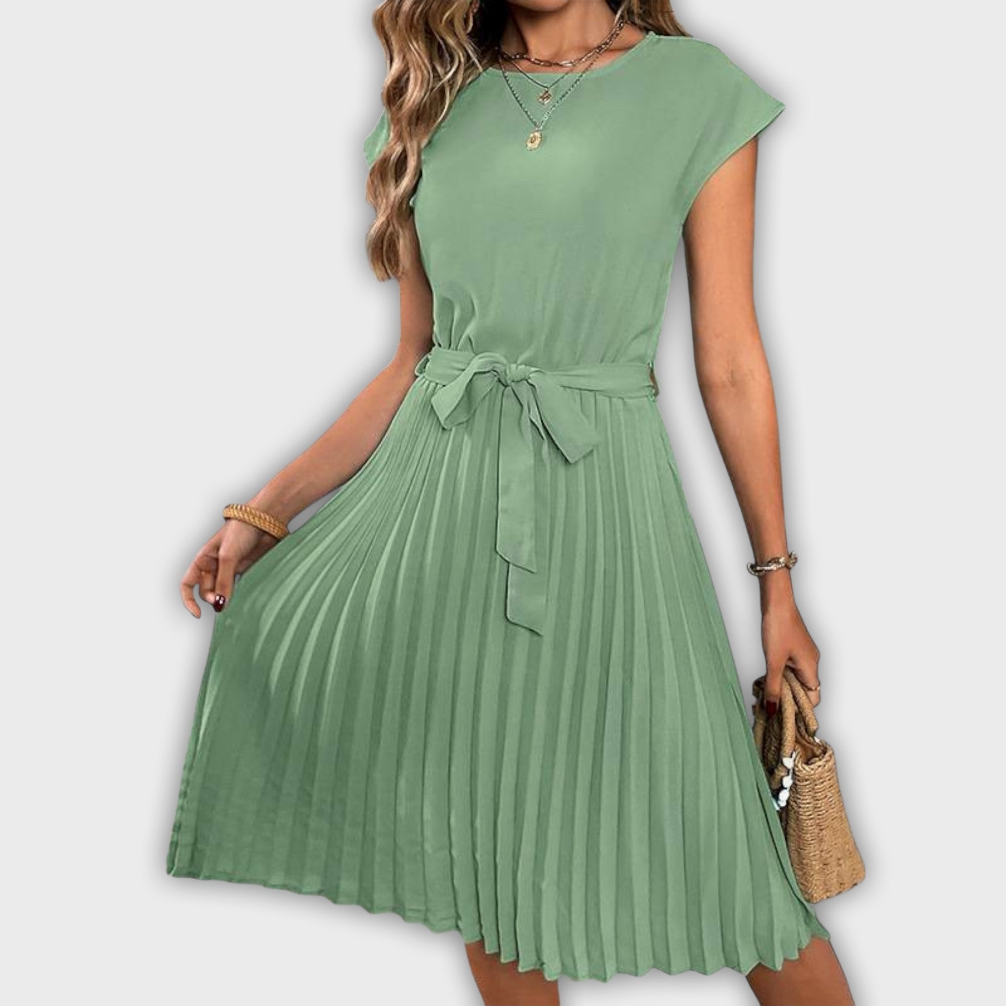 Elegant Midi Dress for Summer