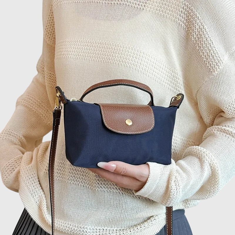 "Giulia" | Elegant Side Bag in Nylon.
