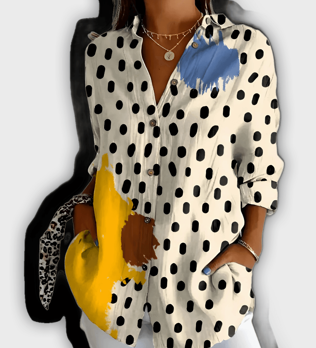 Elegant Floral Shirt Ivy - Comfort and Everyday Style