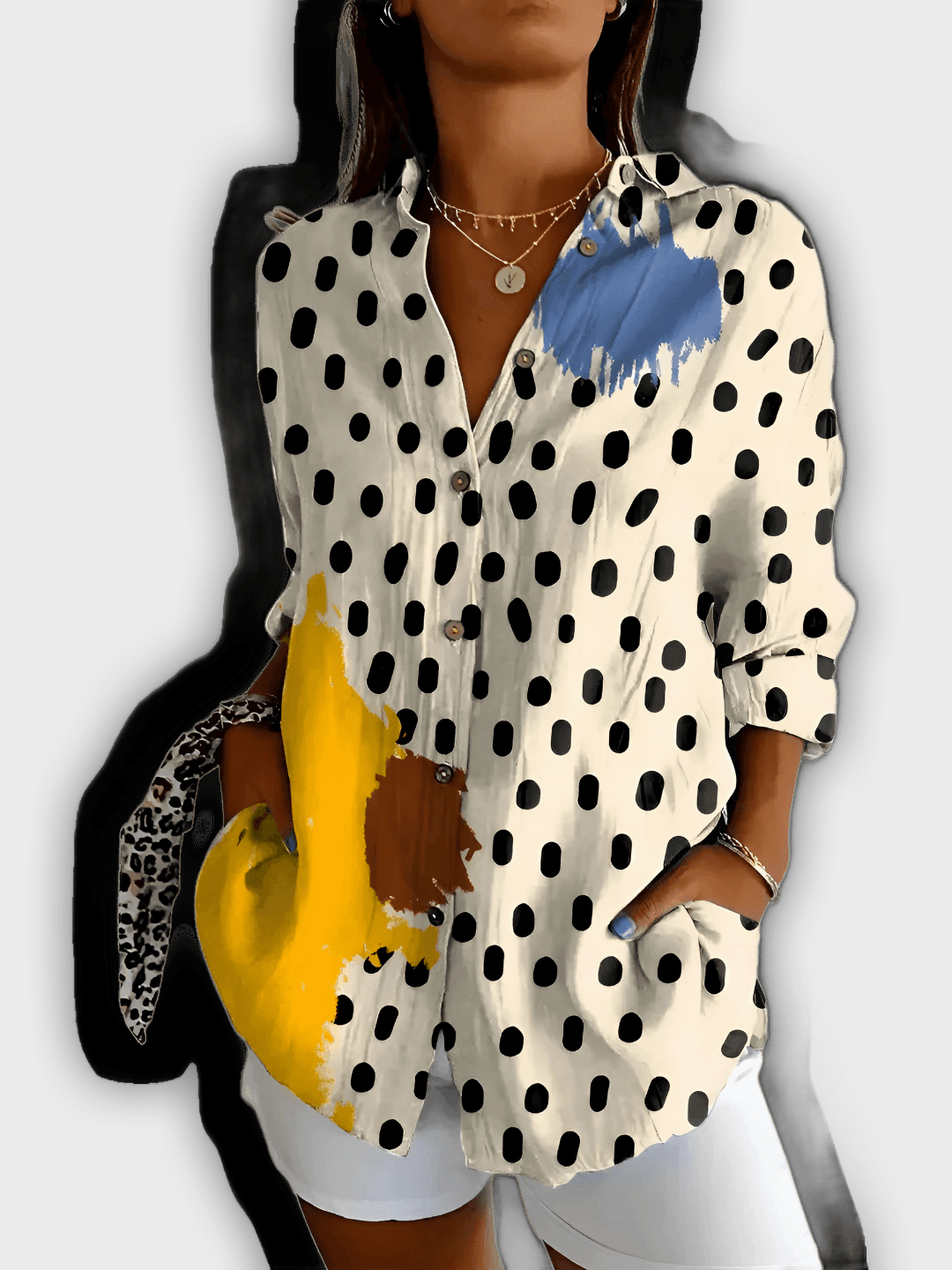 Elegant Floral Shirt Ivy - Comfort and Everyday Style