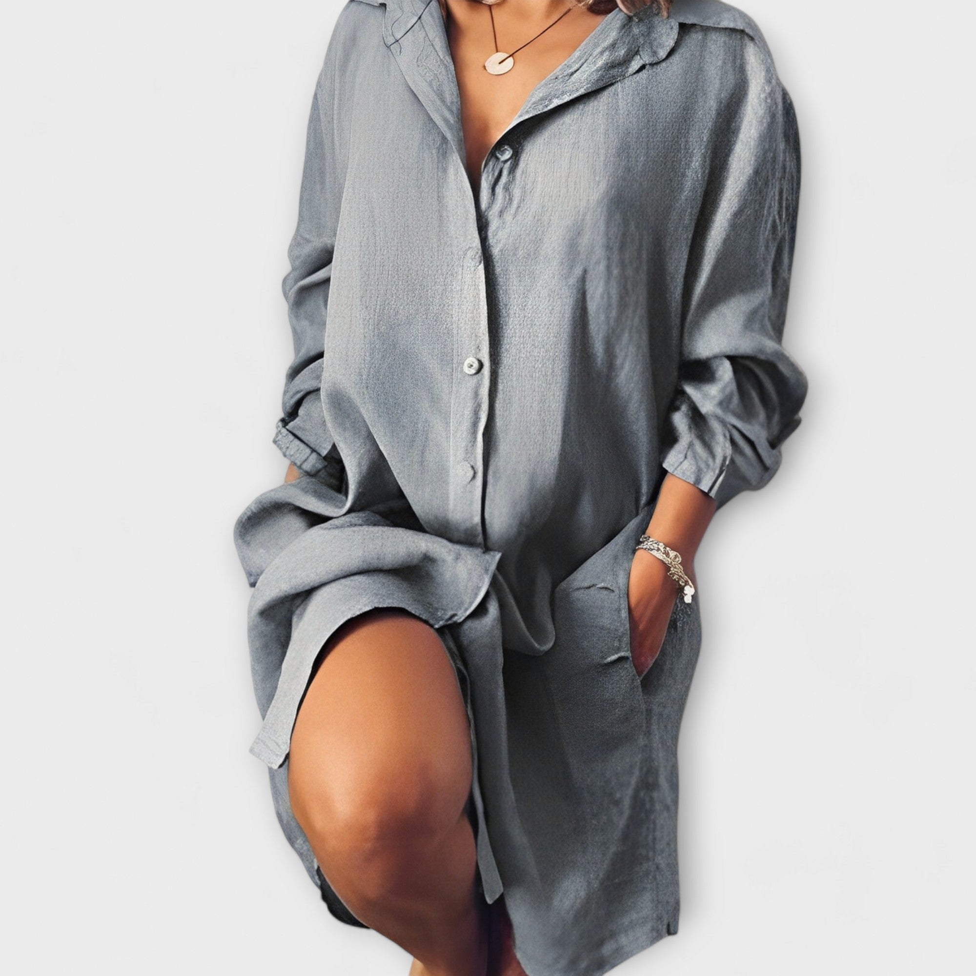 Casual Linen Shirt for Women - Elegant and Comfortable