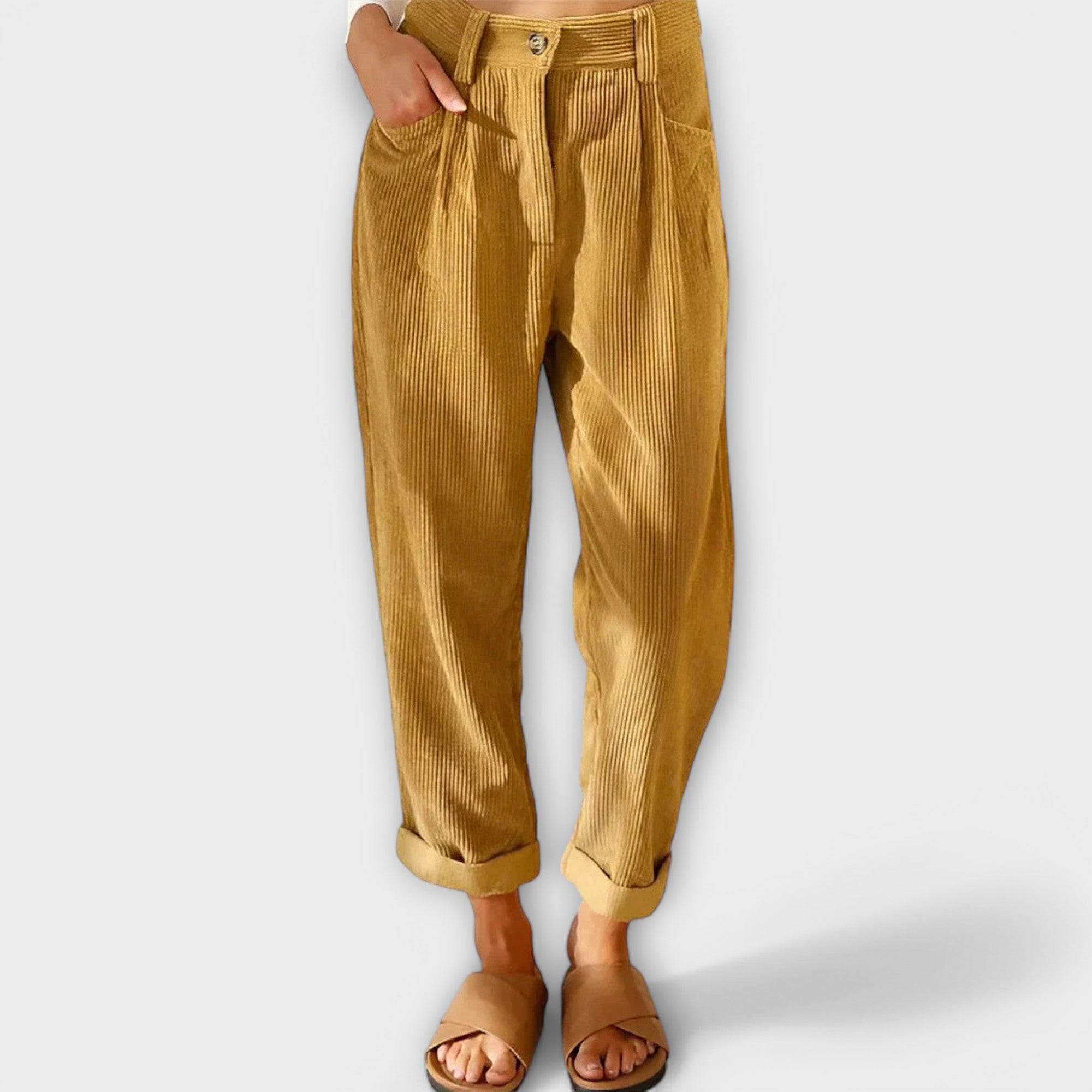 Modern Corduroy Pants for Women