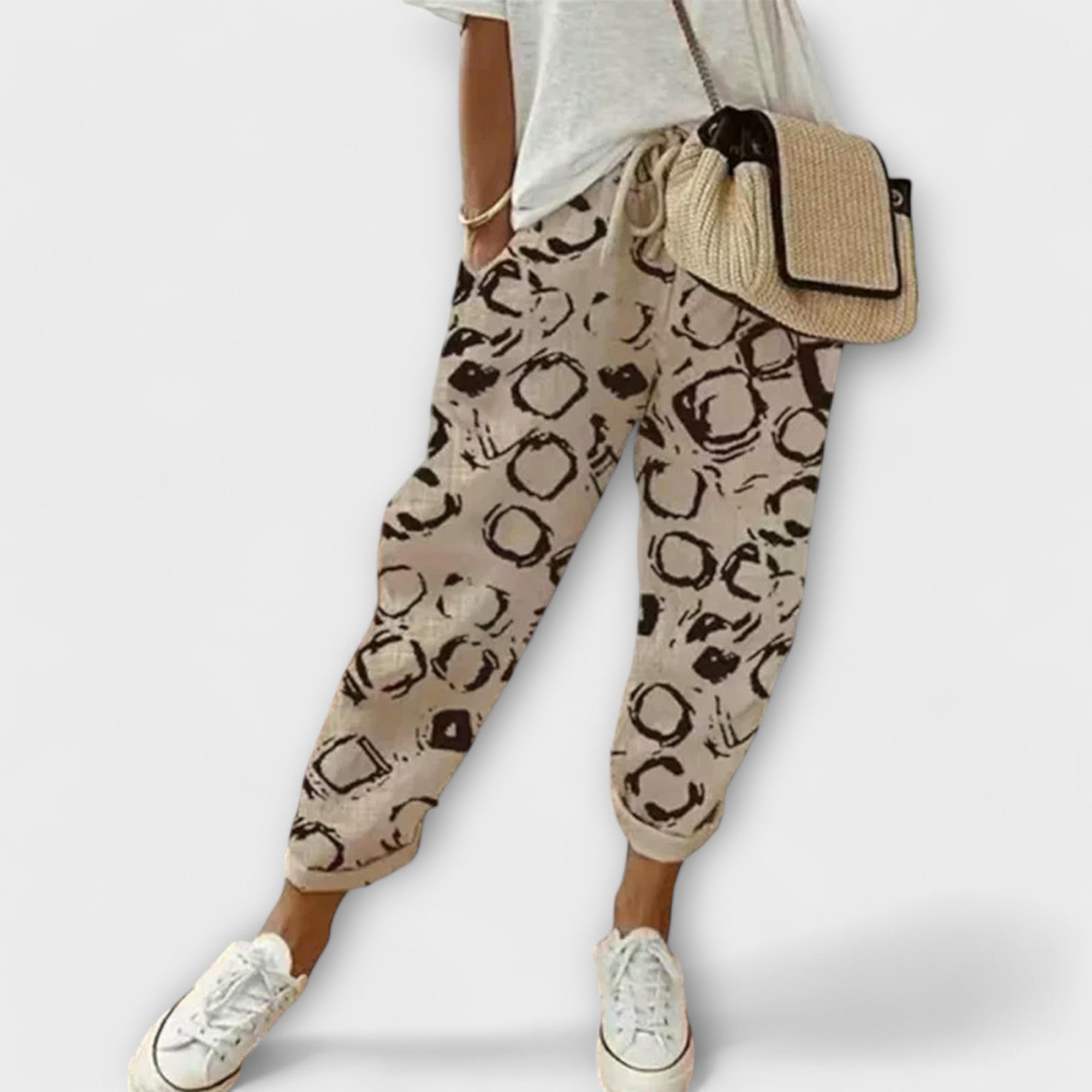 Comfortable and Modern Cotton-Linen Pants