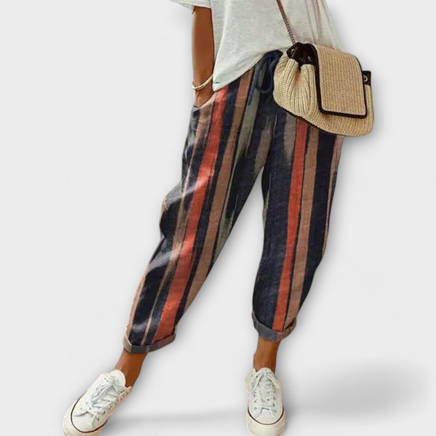 Comfortable and Modern Cotton-Linen Pants