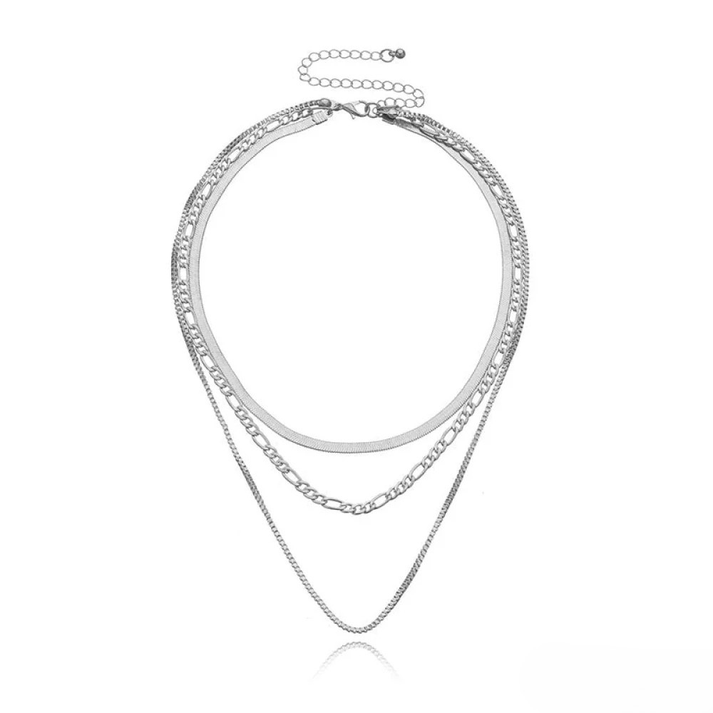 Vintage Layered Pendant - 3 Luxurious Pieces