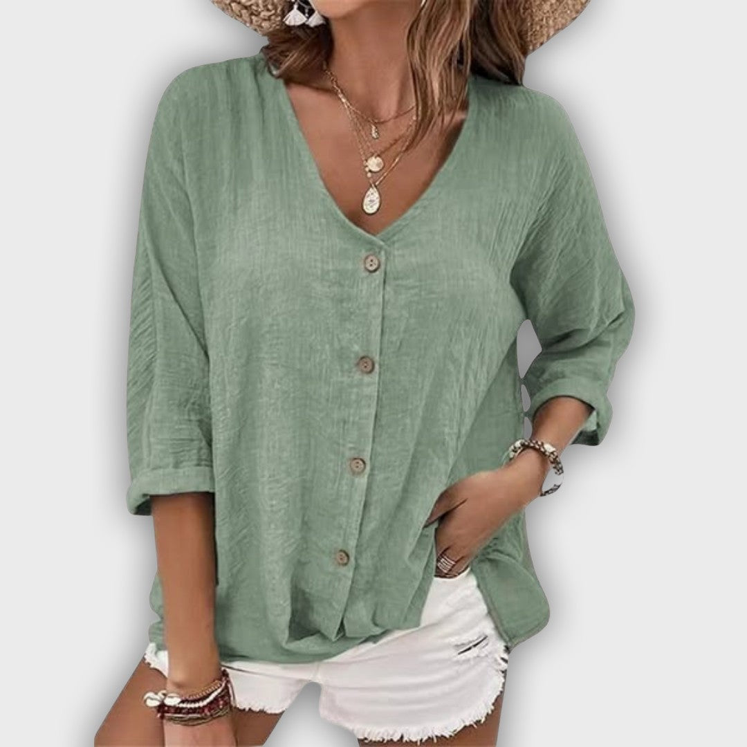 Elegant and Comfortable Daily Veronica Shirt for Women