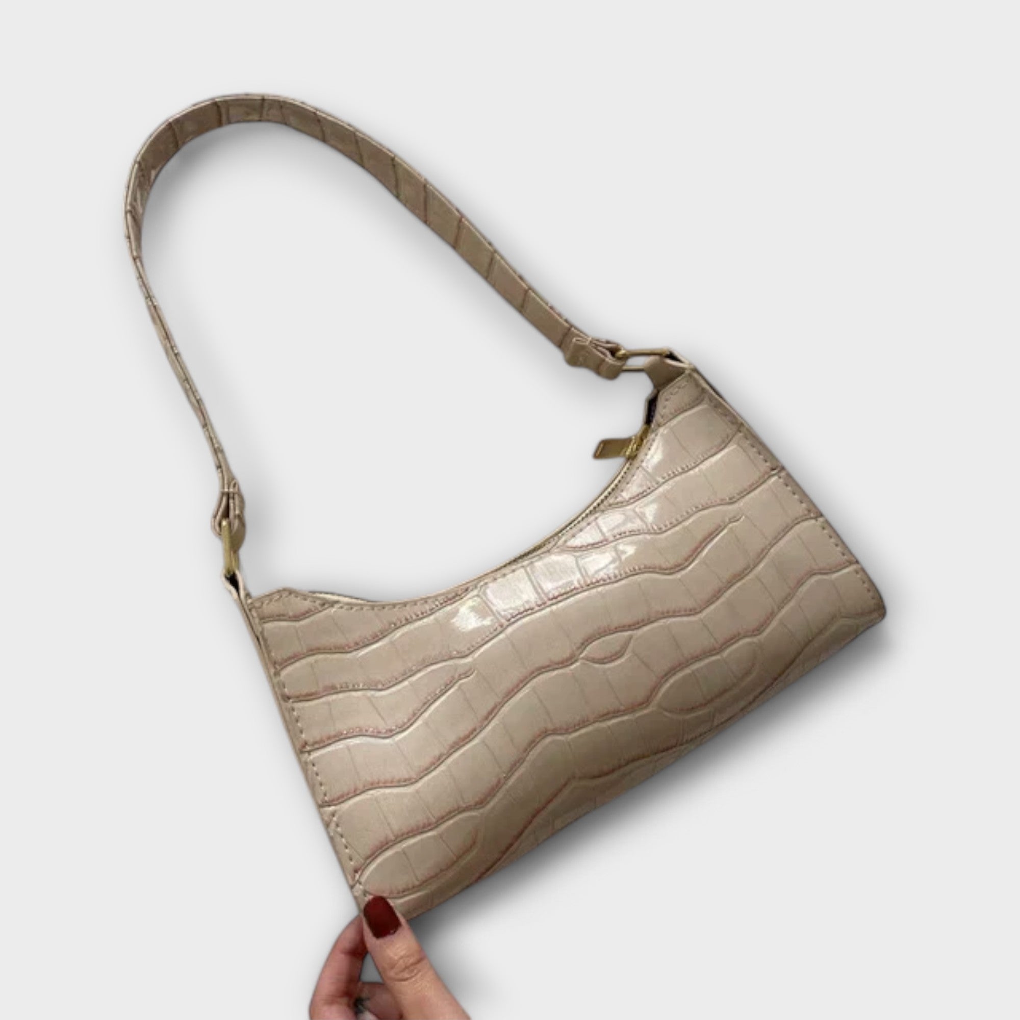 Shiny Leather HLaura Bag - Perfect Style and Functionality