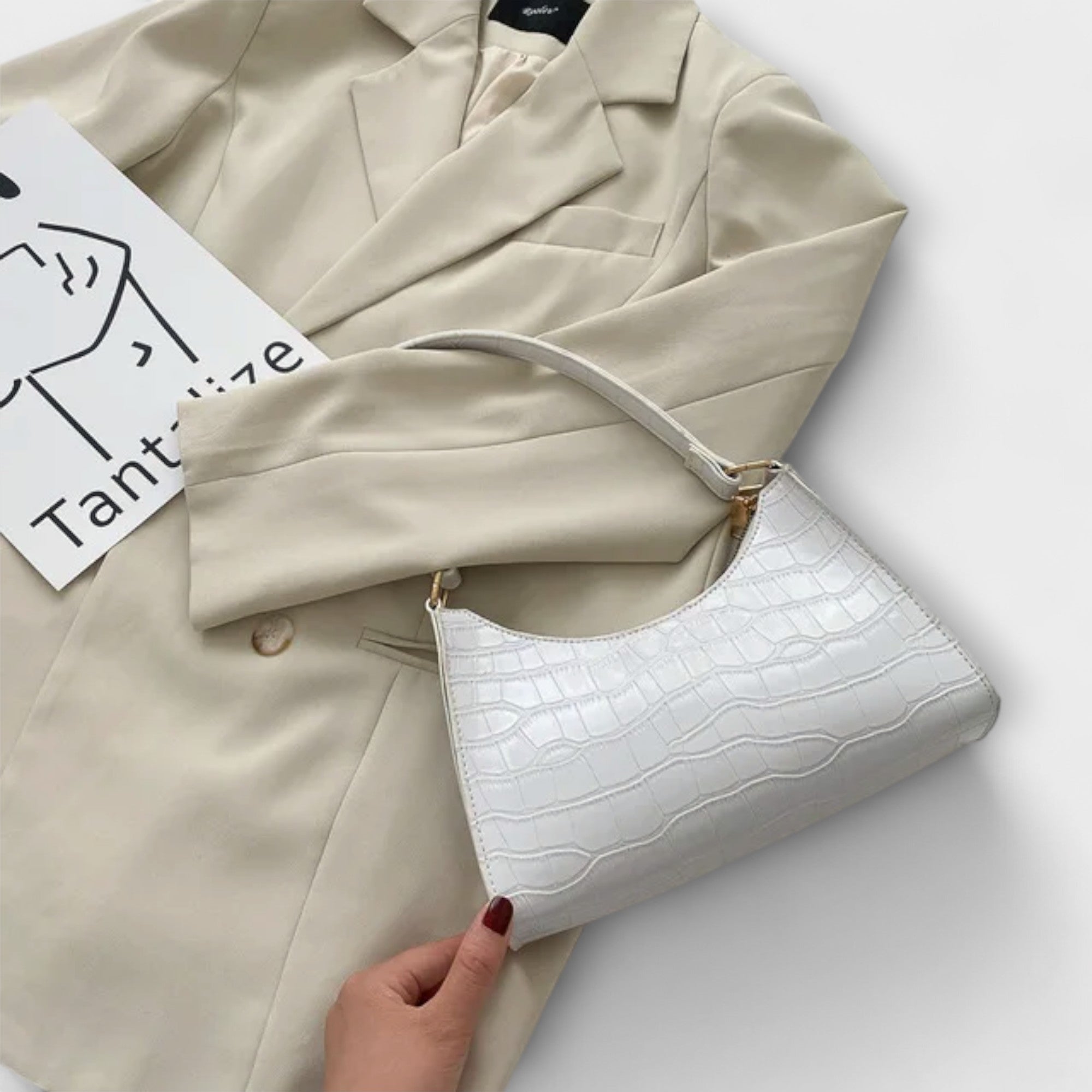 Shiny Leather HLaura Bag - Perfect Style and Functionality