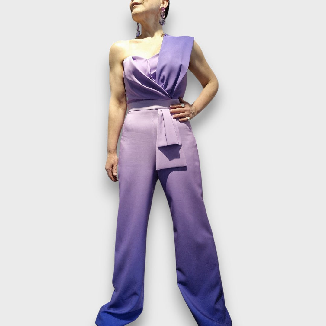 Kandia – Elegant Jacket with Asymmetrical Neckline
