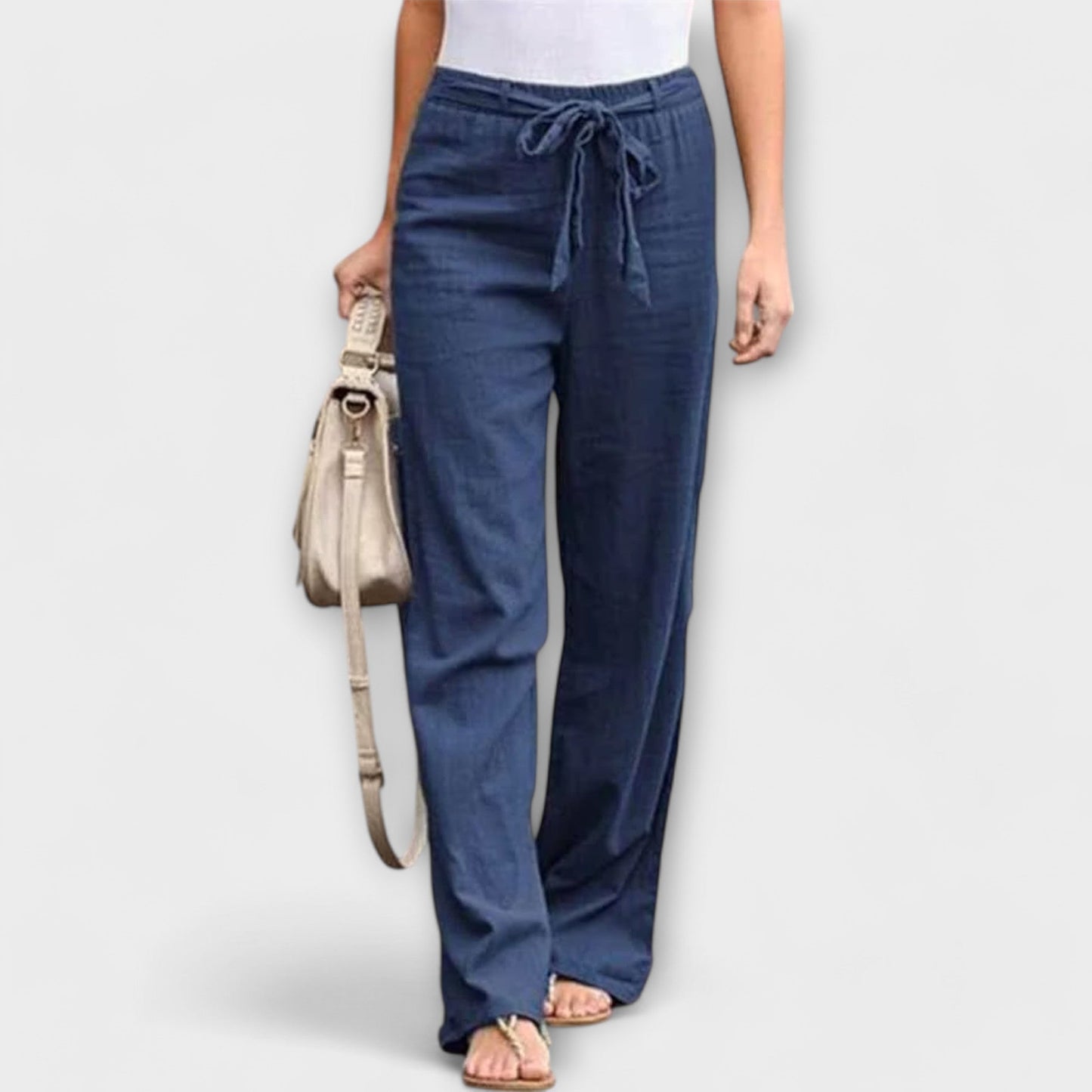Light Linen Pants by Lauren - Comfort and Elegance