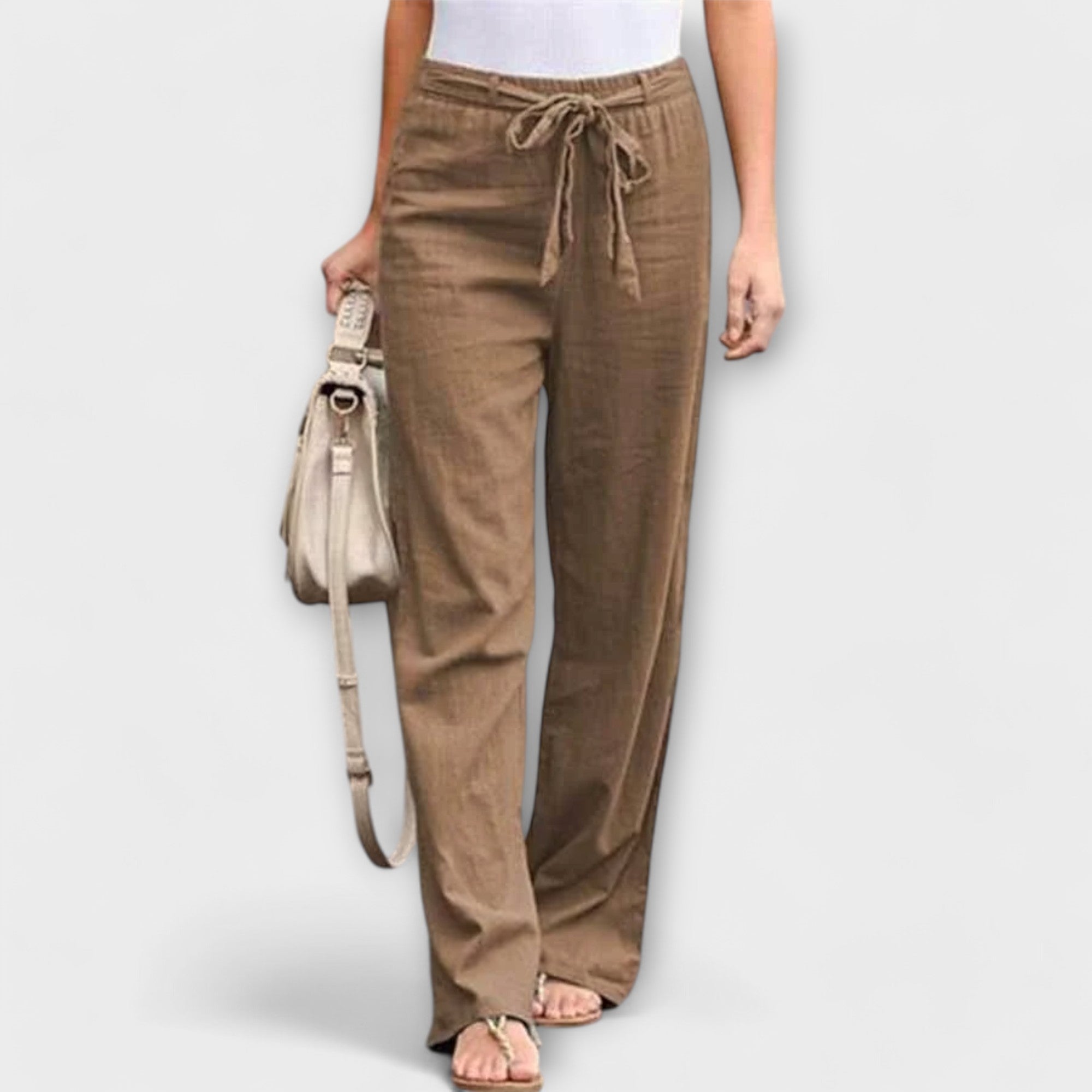 Light Linen Pants by Lauren - Comfort and Elegance