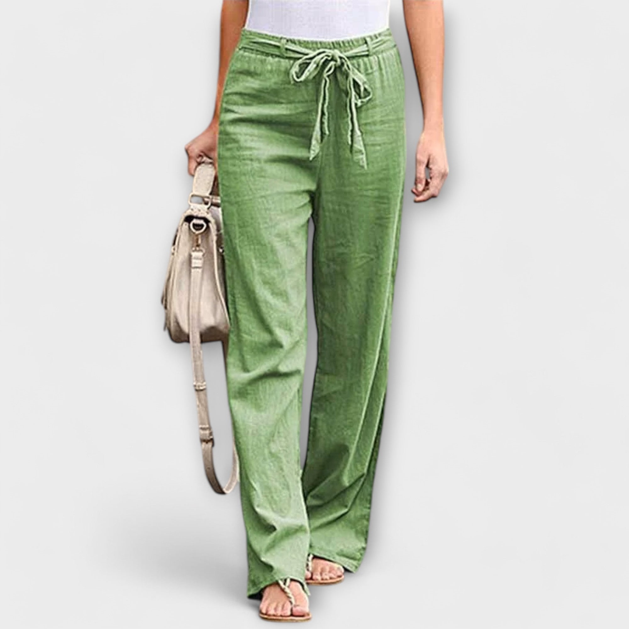 Light Linen Pants by Lauren - Comfort and Elegance