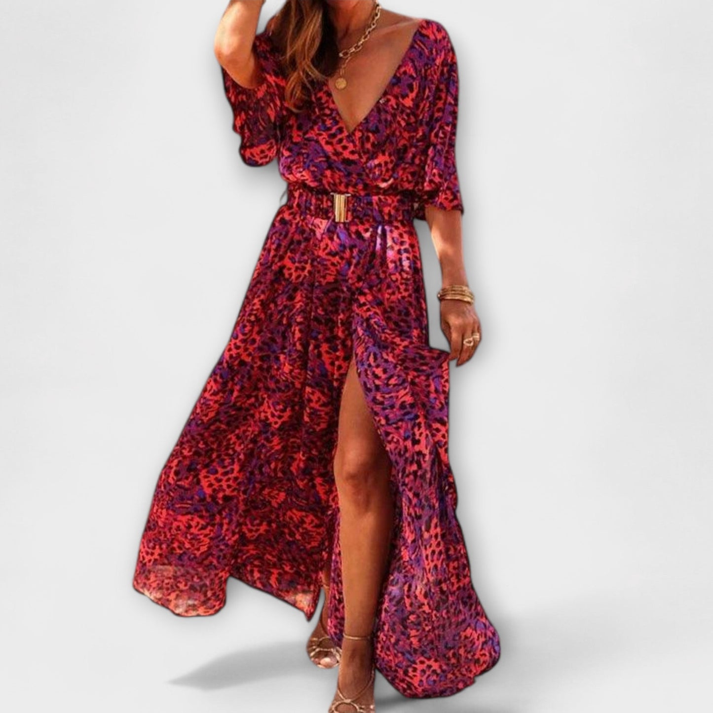 Elegant Maxi Dress with Flowing Design