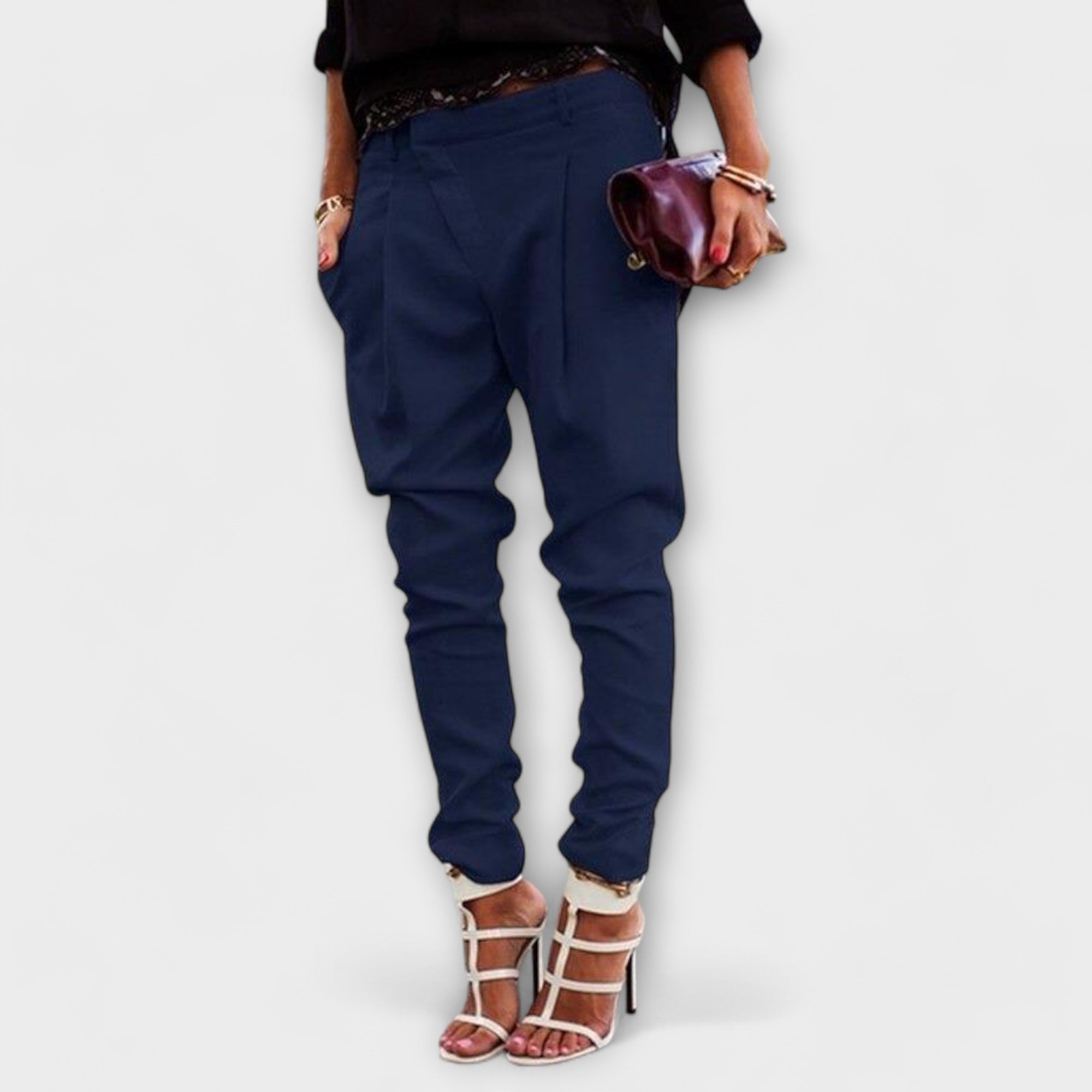 Elegant High-Waisted Mira Pants